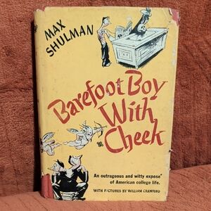 Barefoot Boy With Cheek by Max Shulman - Yellow Cover